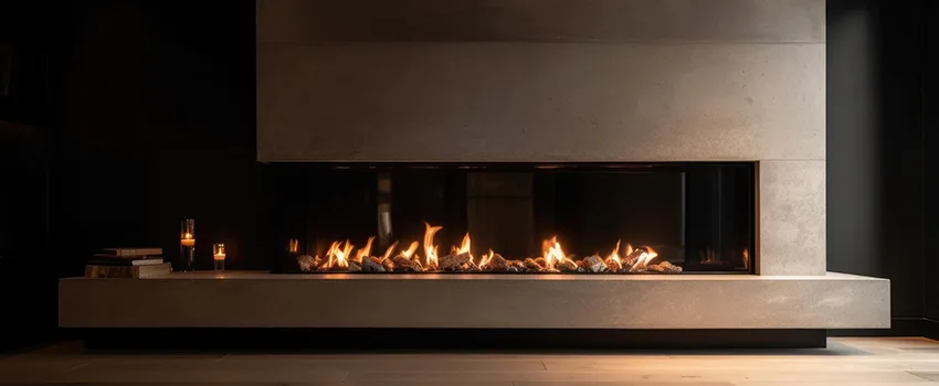 Gas Fireplace Ember Bed Design Services in Broomfield, Colorado