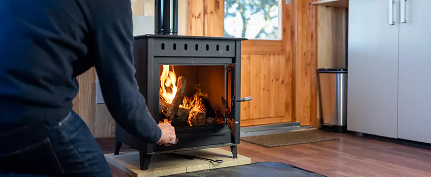 Open Hearth Wood Fireplace Installation in Broomfield, CO